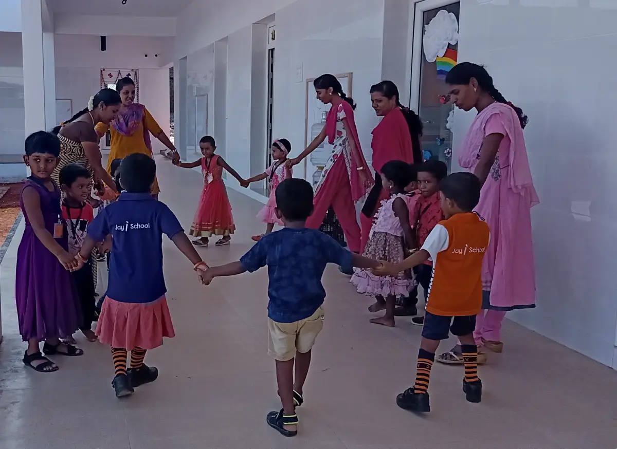 Children at JayiSchool campus